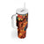 Mexican La Catrina Skeletons Dancing Tumbler With Handle Dia de Los Muertos Verion 2 - Wonder Print Shop