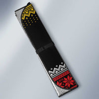 Dirndl Skeleton Dance Auto Sun Shade Bavarian Gothic Christmas - Wonder Print Shop