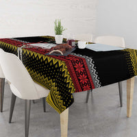 Dirndl Skeleton Dance Tablecloth Bavarian Gothic Christmas - Wonder Print Shop