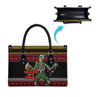 Lederhosen Skeleton Dance Leather Bag Bavarian Gothic Christmas - Wonder Print Shop