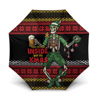 Lederhosen Skeleton Dance Umbrella Bavarian Gothic Christmas - Wonder Print Shop