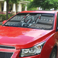 Merry Creepmas Auto Sun Shade Bone to be Jolly - Wonder Print Shop