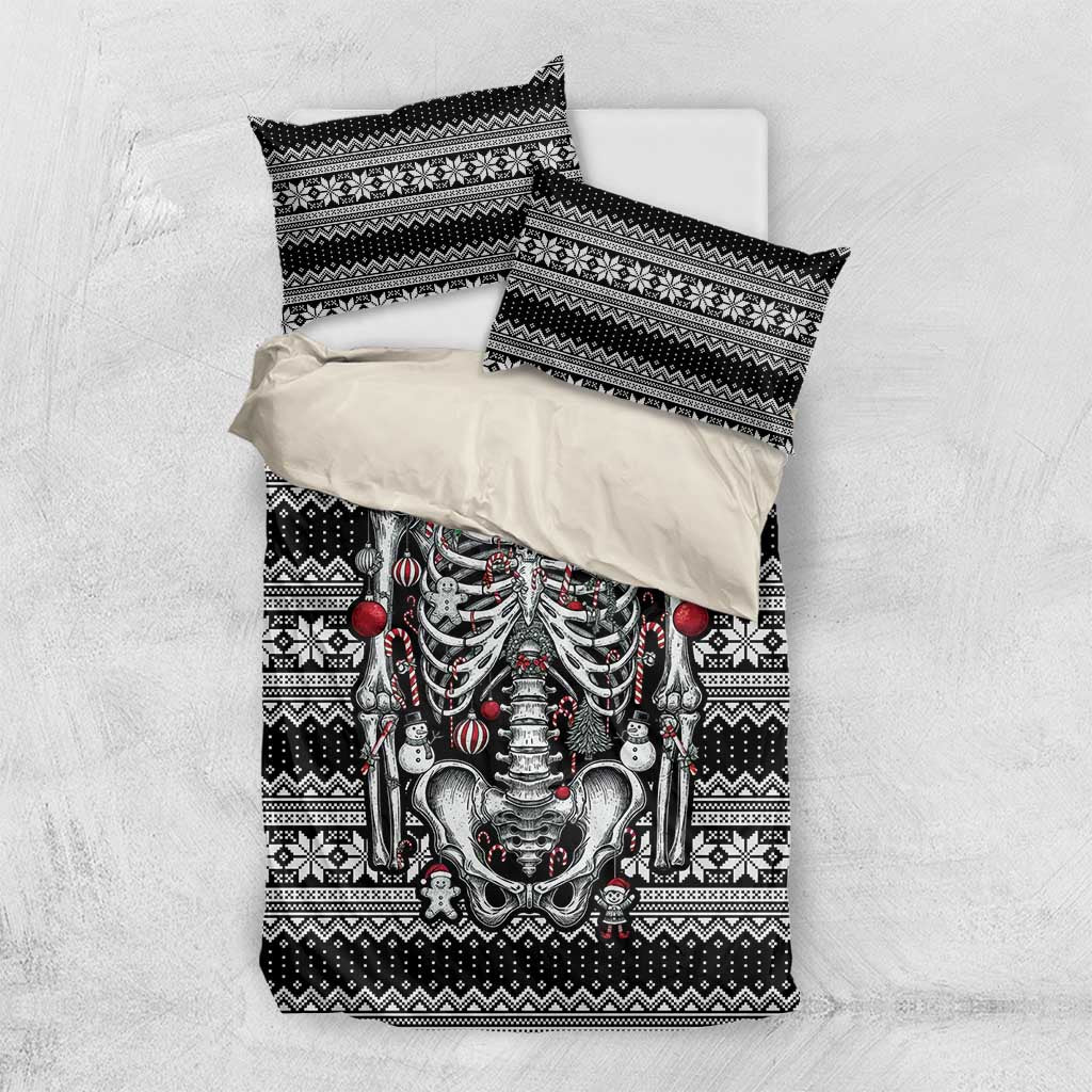Merry Creepmas Bedding Set Bone to be Jolly - Wonder Print Shop
