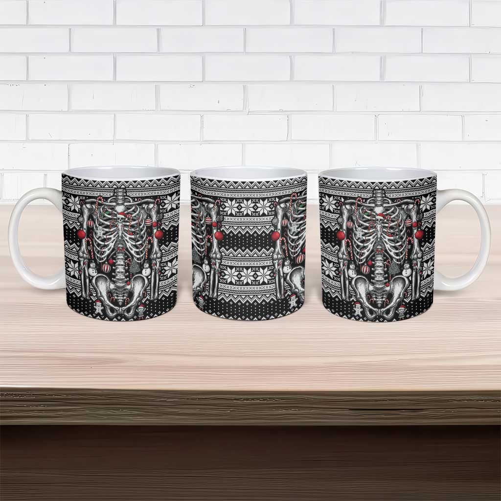 Merry Creepmas Ceramic Mug Bone to be Jolly - Wonder Print Shop