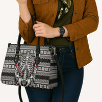 Merry Creepmas Leather Bag Bone to be Jolly - Wonder Print Shop