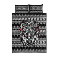 Merry Creepmas Quilt Bed Set Bone to be Jolly - Wonder Print Shop