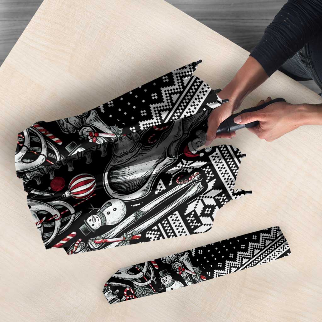 Merry Creepmas Umbrella Bone to be Jolly - Wonder Print Shop