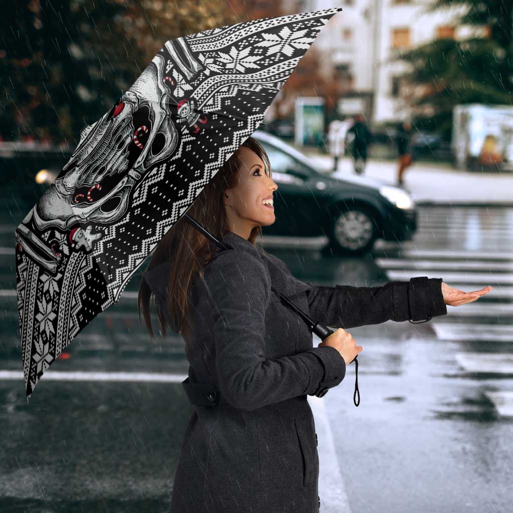 Merry Creepmas Umbrella Bone to be Jolly - Wonder Print Shop
