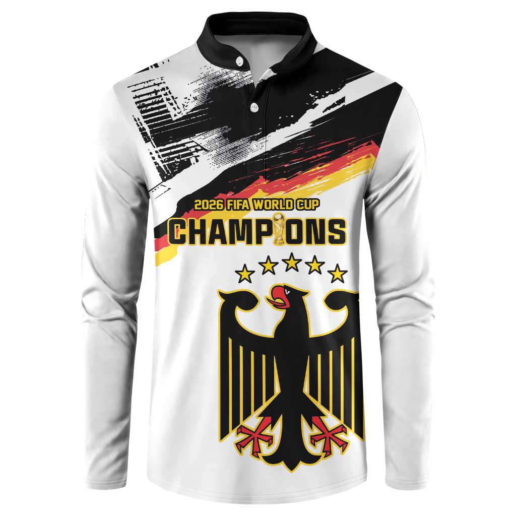 Custom Germany WC26 Future Champions Button Sweatshirt Zusammen Geschichte Schreiben - Wonder Print Shop