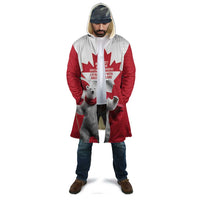 I Stand With Greenland Cloak Red and White Side by Side