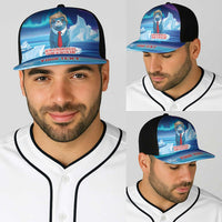 Personalized I Stand With Greenland Baseball Net Cap Funny Sealion Founding