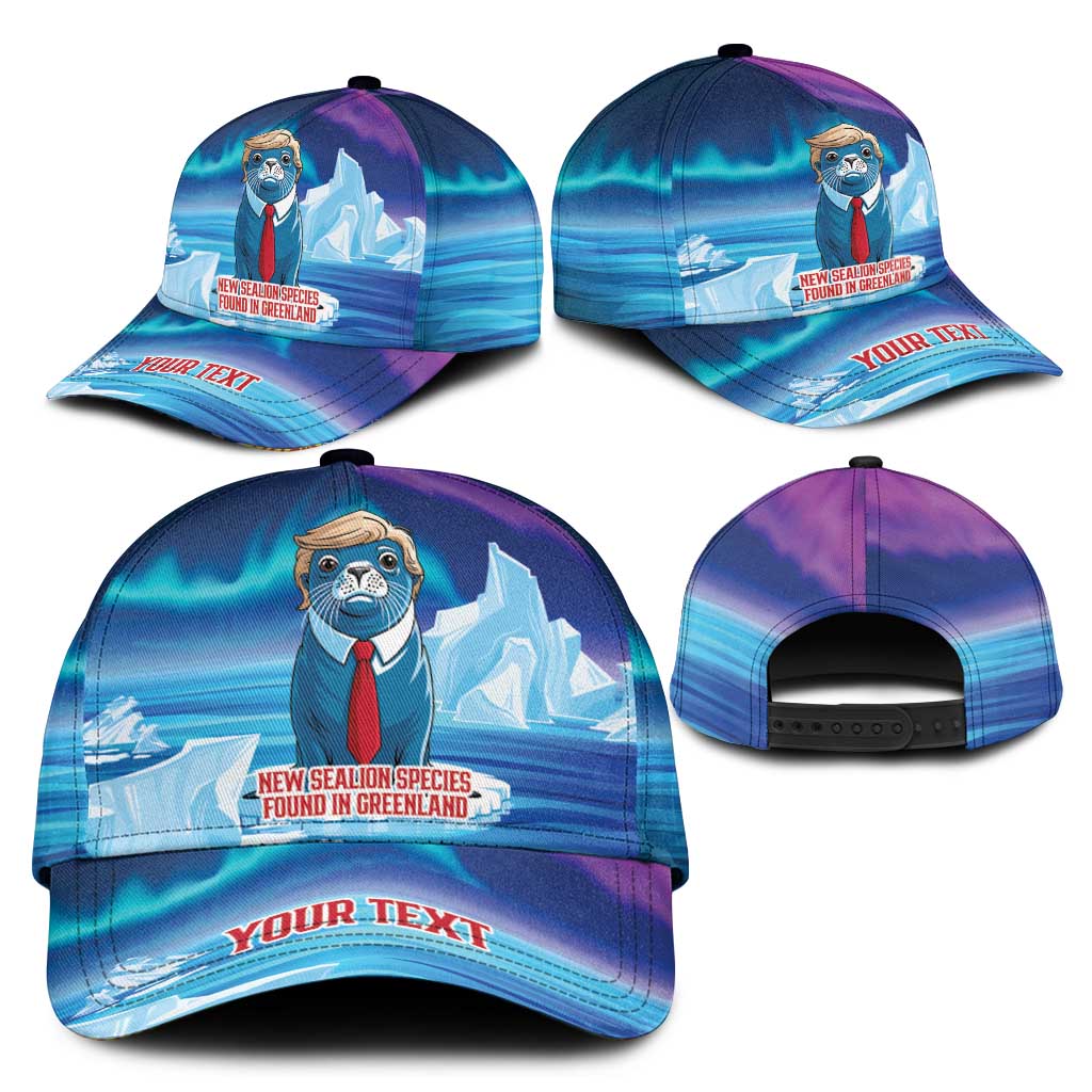 Personalized I Stand With Greenland Classic Cap Funny Sealion Founding