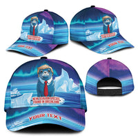 Personalized I Stand With Greenland Classic Cap Funny Sealion Founding