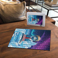 I Stand With Greenland Puzzle Funny Sealion Founding