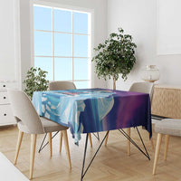 I Stand With Greenland Tablecloth Funny Sealion Founding
