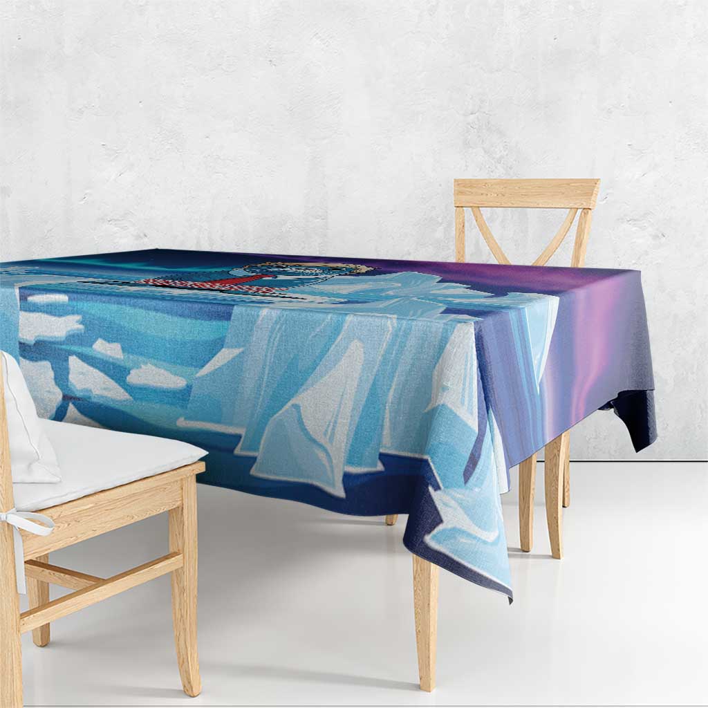I Stand With Greenland Tablecloth Funny Sealion Founding