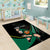 Custom Ireland Rugby Area Rug Irish Shamrocks Warriors Sporty Style LT9 - Wonder Print Shop