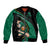 Custom Ireland Rugby Bomber Jacket Irish Shamrocks Warriors Sporty Style LT9 - Wonder Print Shop