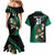 Custom Ireland Rugby Couples Matching Mermaid Dress and Hawaiian Shirt Irish Shamrocks Warriors Sporty Style LT9 - Wonder Print Shop