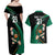 Custom Ireland Rugby Couples Matching Off Shoulder Maxi Dress and Hawaiian Shirt Irish Shamrocks Warriors Sporty Style LT9 - Wonder Print Shop