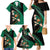 Custom Ireland Rugby Family Matching Mermaid Dress and Hawaiian Shirt Irish Shamrocks Warriors Sporty Style LT9 - Wonder Print Shop