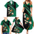 Custom Ireland Rugby Family Matching Summer Maxi Dress and Hawaiian Shirt Irish Shamrocks Warriors Sporty Style - Wonder Print Shop