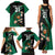 Custom Ireland Rugby Family Matching Tank Maxi Dress and Hawaiian Shirt Irish Shamrocks Warriors Sporty Style - Wonder Print Shop