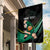 Custom Ireland Rugby Garden Flag Irish Shamrocks Warriors Sporty Style - Wonder Print Shop