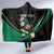 Custom Ireland Rugby Hooded Blanket Irish Shamrocks Warriors Sporty Style