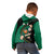 Custom Ireland Rugby Kid Hoodie Irish Shamrocks Warriors Sporty Style - Wonder Print Shop