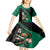 Custom Ireland Rugby Kid Short Sleeve Dress Irish Shamrocks Warriors Sporty Style - Wonder Print Shop