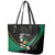 Custom Ireland Rugby Leather Tote Bag Irish Shamrocks Warriors Sporty Style - Wonder Print Shop