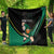 Custom Ireland Rugby Quilt Irish Shamrocks Warriors Sporty Style