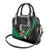 Custom Ireland Rugby Shoulder Handbag Irish Shamrocks Warriors Sporty Style