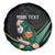 Custom Ireland Rugby Spare Tire Cover Irish Shamrocks Warriors Sporty Style