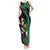 Custom Ireland Rugby Tank Maxi Dress Irish Shamrocks Warriors Sporty Style