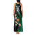 Custom Ireland Rugby Tank Maxi Dress Irish Shamrocks Warriors Sporty Style