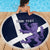 Custom Scotland Rugby Beach Blanket Scottish Lion and Thistle LT9 - Wonder Print Shop