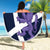 Custom Scotland Rugby Beach Blanket Scottish Lion and Thistle LT9 - Wonder Print Shop