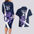 Custom Scotland Rugby Couples Matching Long Sleeve Bodycon Dress and Hawaiian Shirt Scottish Lion and Thistle LT9 - Wonder Print Shop