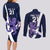 Custom Scotland Rugby Couples Matching Long Sleeve Bodycon Dress and Long Sleeve Button Shirt Scottish Lion and Thistle LT9 - Wonder Print Shop