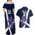 Custom Scotland Rugby Couples Matching Off Shoulder Maxi Dress and Hawaiian Shirt Scottish Lion and Thistle LT9 - Wonder Print Shop