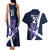 Custom Scotland Rugby Couples Matching Tank Maxi Dress and Hawaiian Shirt Scottish Lion and Thistle LT9 - Wonder Print Shop