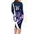 Custom Scotland Rugby Family Matching Long Sleeve Bodycon Dress and Hawaiian Shirt Scottish Lion and Thistle LT9 - Wonder Print Shop