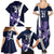 Custom Scotland Rugby Family Matching Summer Maxi Dress and Hawaiian Shirt Scottish Lion and Thistle - Wonder Print Shop