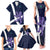 Custom Scotland Rugby Family Matching Tank Maxi Dress and Hawaiian Shirt Scottish Lion and Thistle - Wonder Print Shop