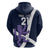 Custom Scotland Rugby Hoodie Scottish Lion and Thistle - Wonder Print Shop