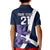 Custom Scotland Rugby Kid Polo Shirt Scottish Lion and Thistle - Wonder Print Shop