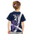 Custom Scotland Rugby Kid T Shirt Scottish Lion and Thistle - Wonder Print Shop