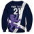 Custom Scotland Rugby Sweatshirt Scottish Lion and Thistle - Wonder Print Shop